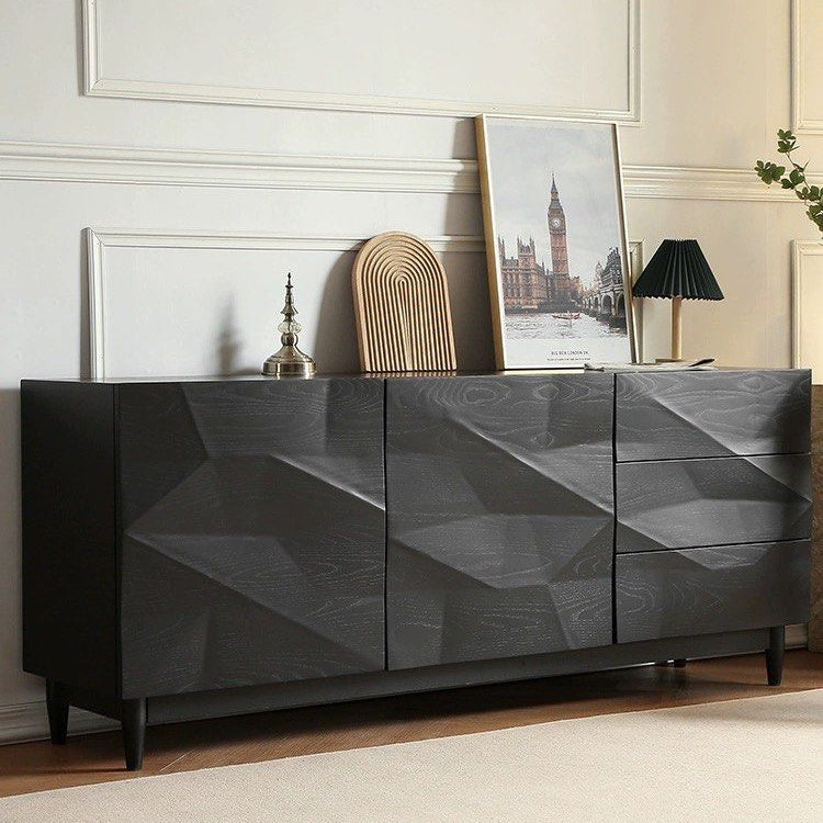 AUDRICK Rustic Solid Wood Sideboard