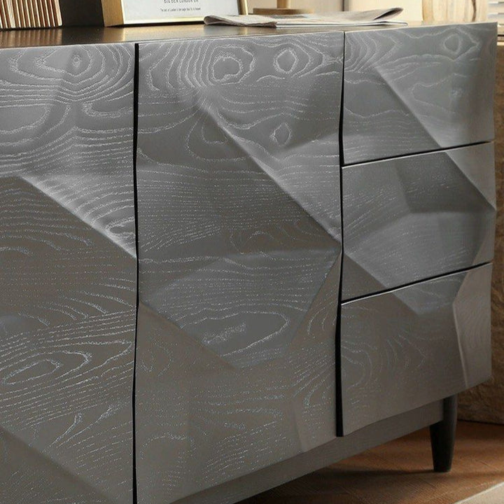 AUDRICK Rustic Solid Wood Sideboard