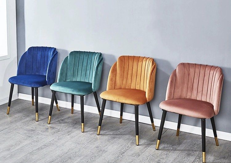 THAAL Modern Velvet Dining Chair