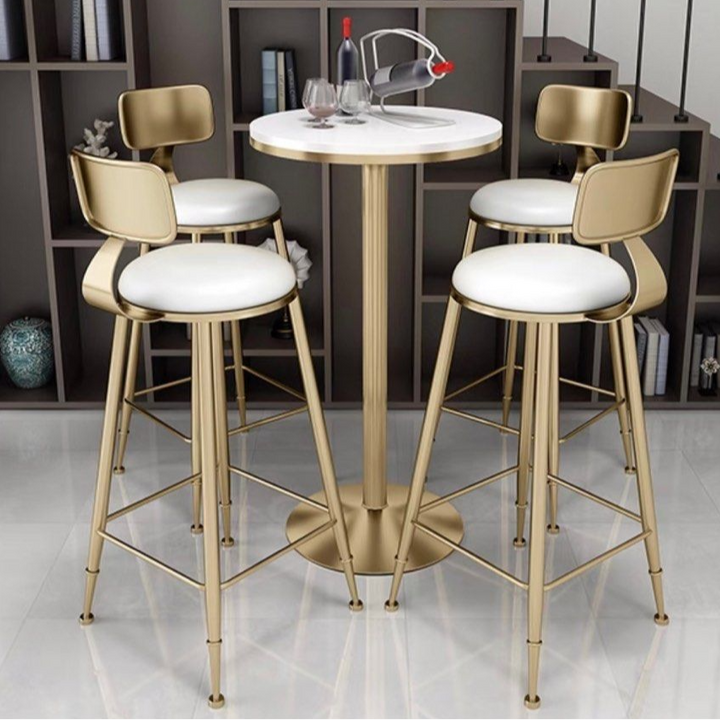 BASTIAN Modern Marble Bar Table & Chairs