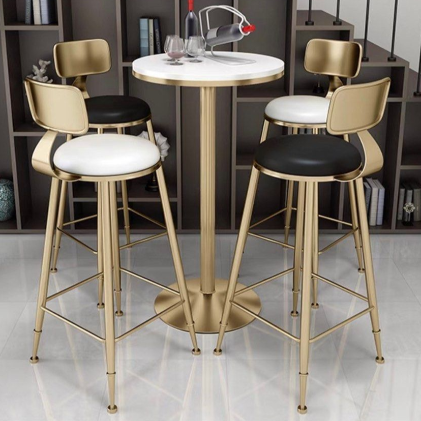 BASTIAN Modern Marble Bar Table & Chairs