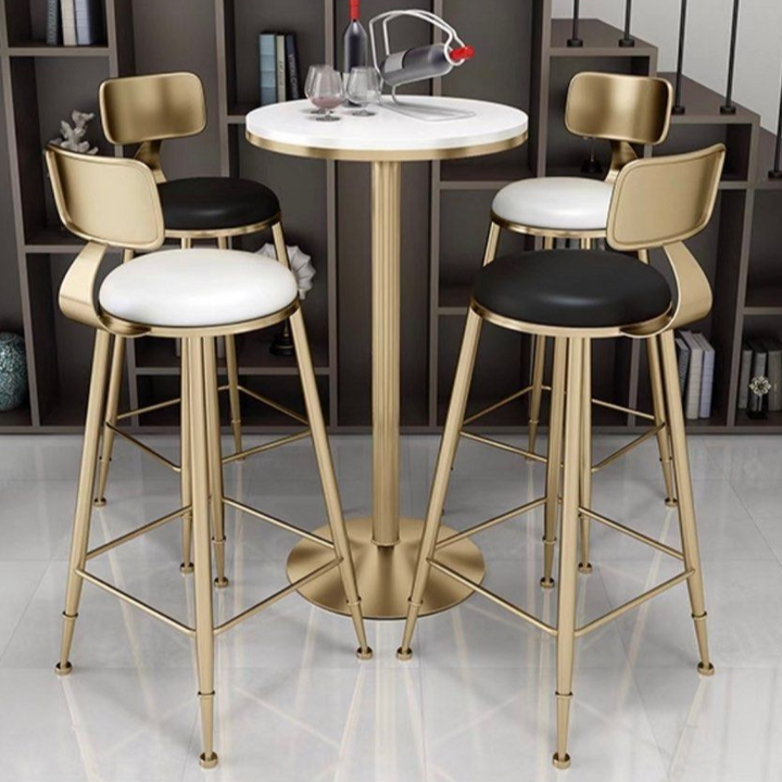 BASTIAN Modern Marble Bar Table & Chairs