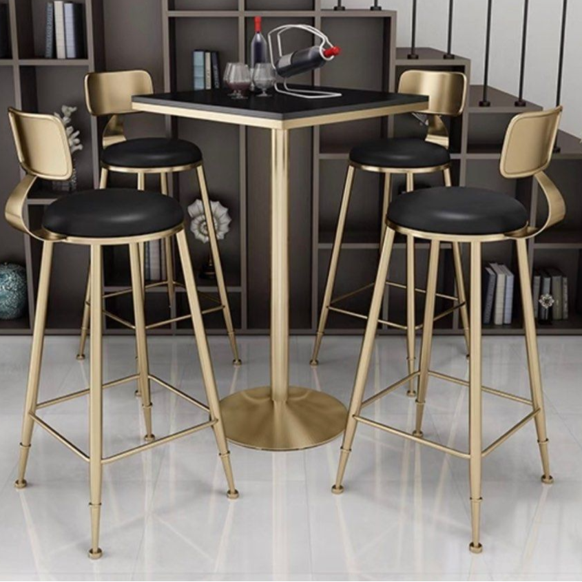 BASTIAN Modern Marble Bar Table & Chairs
