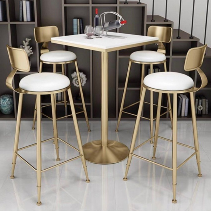 BASTIAN Modern Marble Bar Table & Chairs