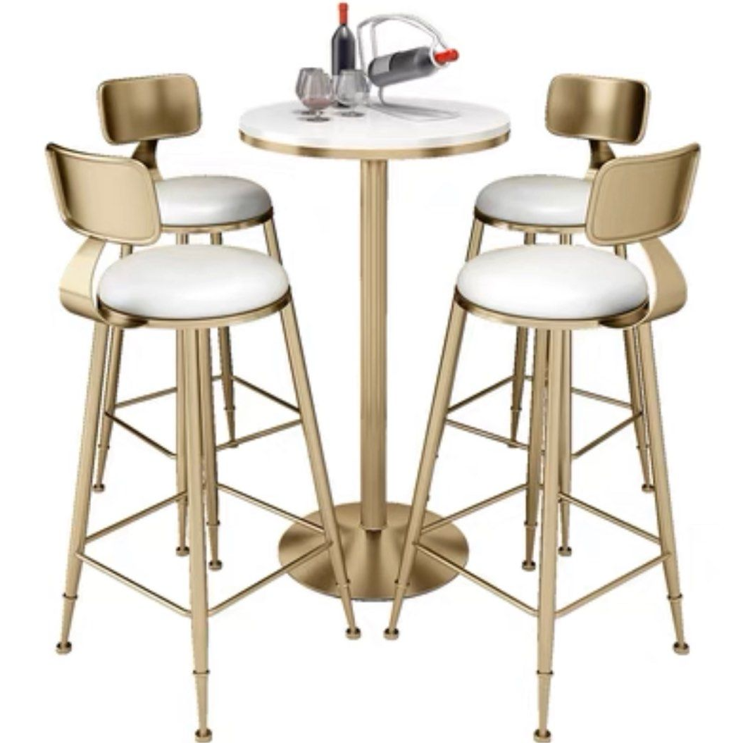 BASTIAN Modern Marble Bar Table & Chairs