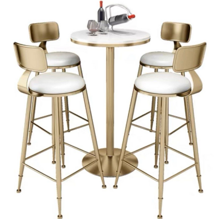 BASTIAN Modern Marble Bar Table & Chairs