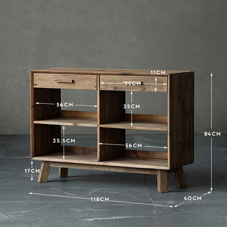 FEZENE Solid Wood Sideboard
