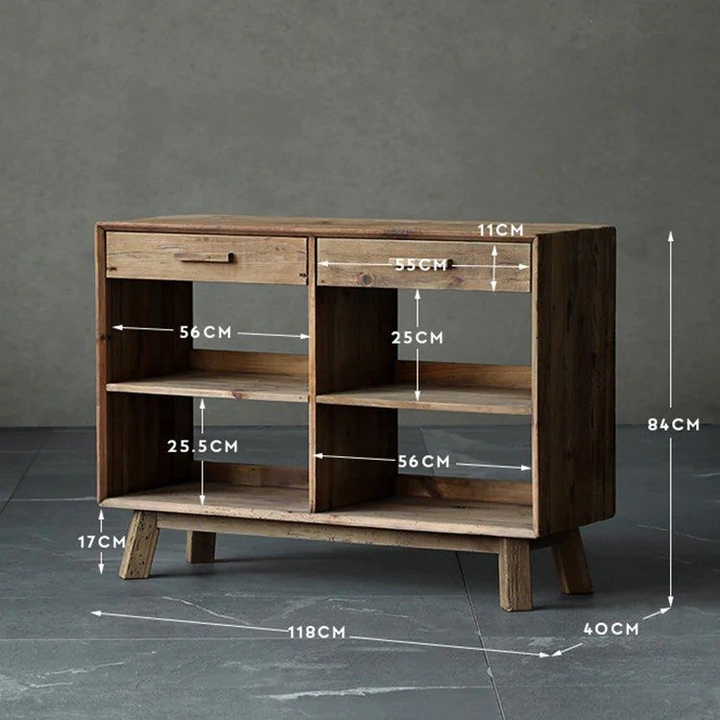 FEZENE Solid Wood Sideboard