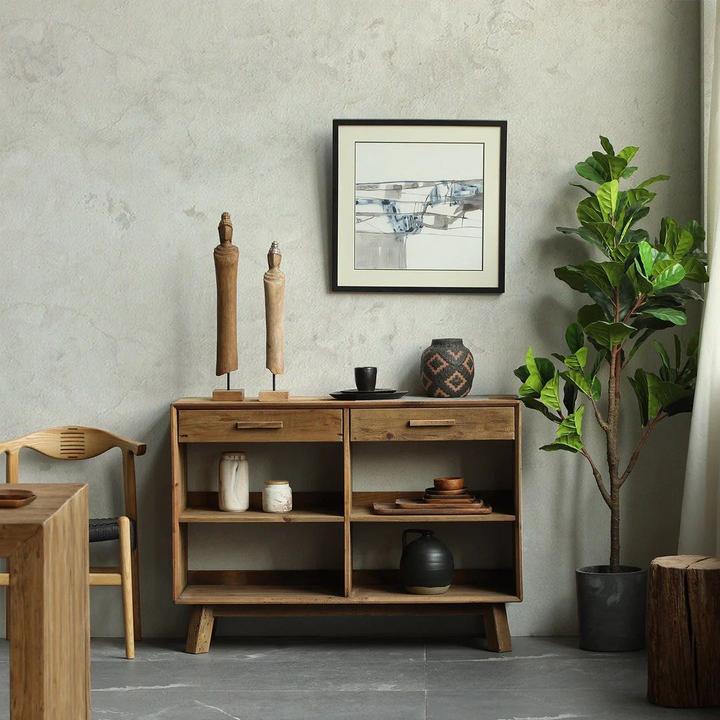 FEZENE Solid Wood Sideboard
