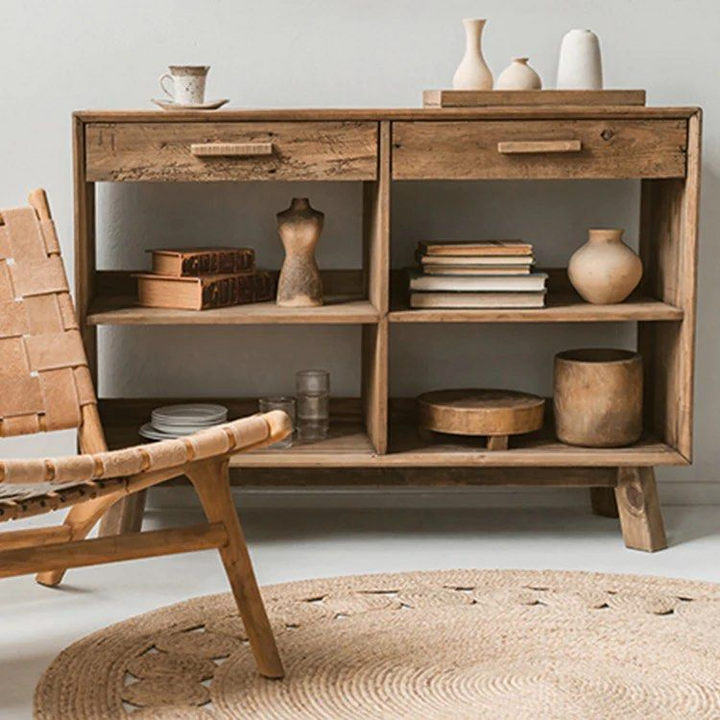 FEZENE Solid Wood Sideboard