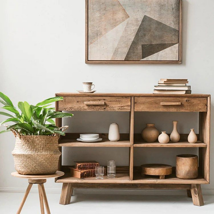 FEZENE Solid Wood Sideboard