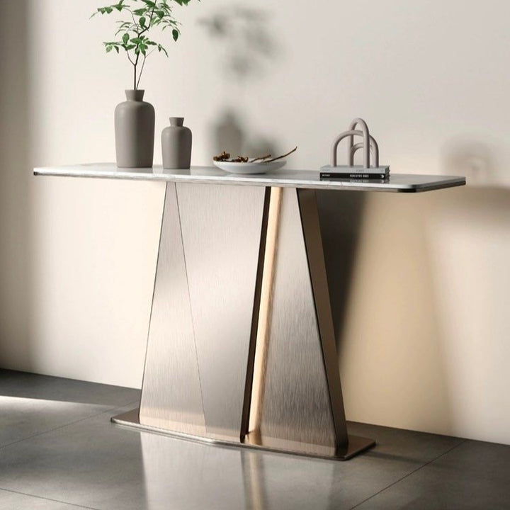 FINTAN Modern Sintered Stone Console Table