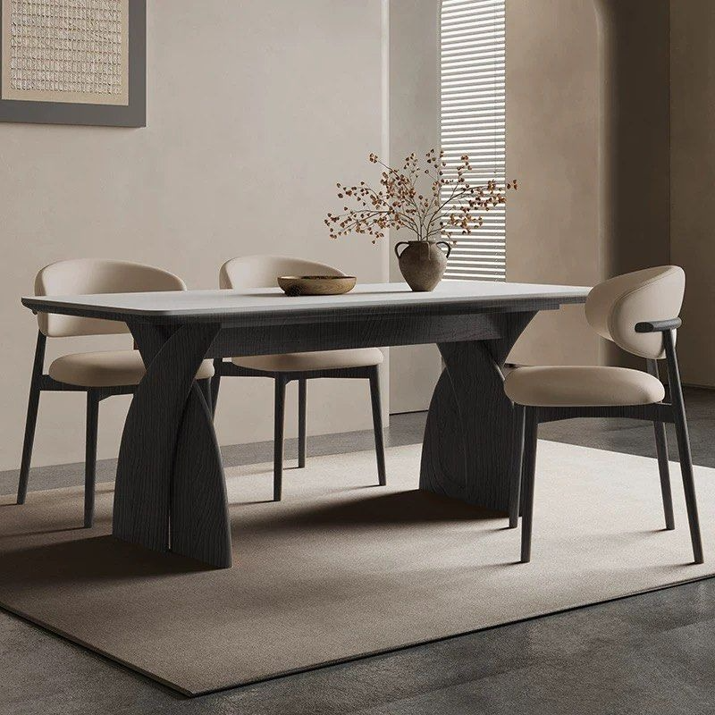 NOBERN Modern Sintered Stone Dining Table
