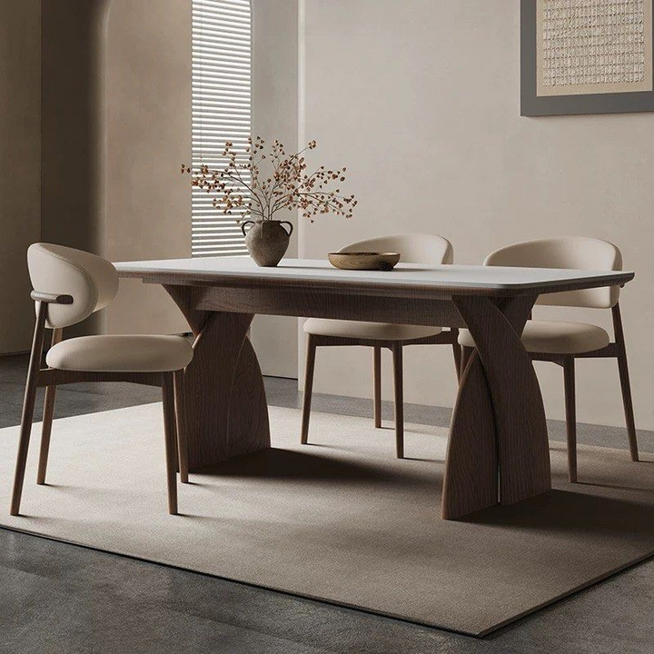 NOBERN Modern Sintered Stone Dining Table