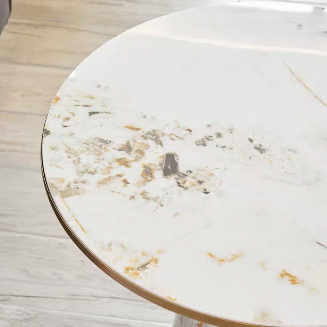 GENDRY Modern Marble Side Table