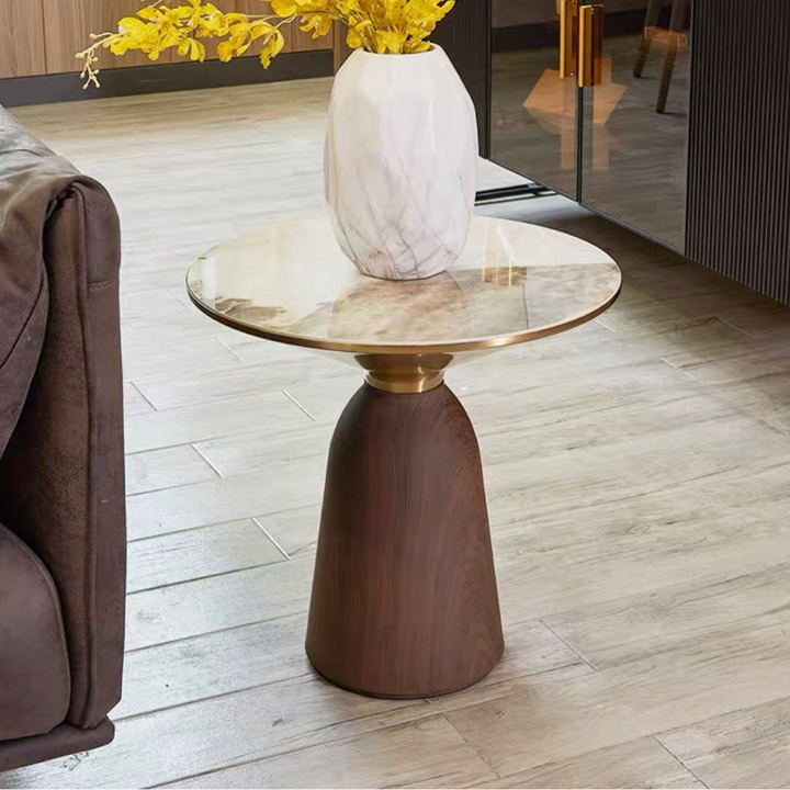 GENDRY Modern Marble Side Table