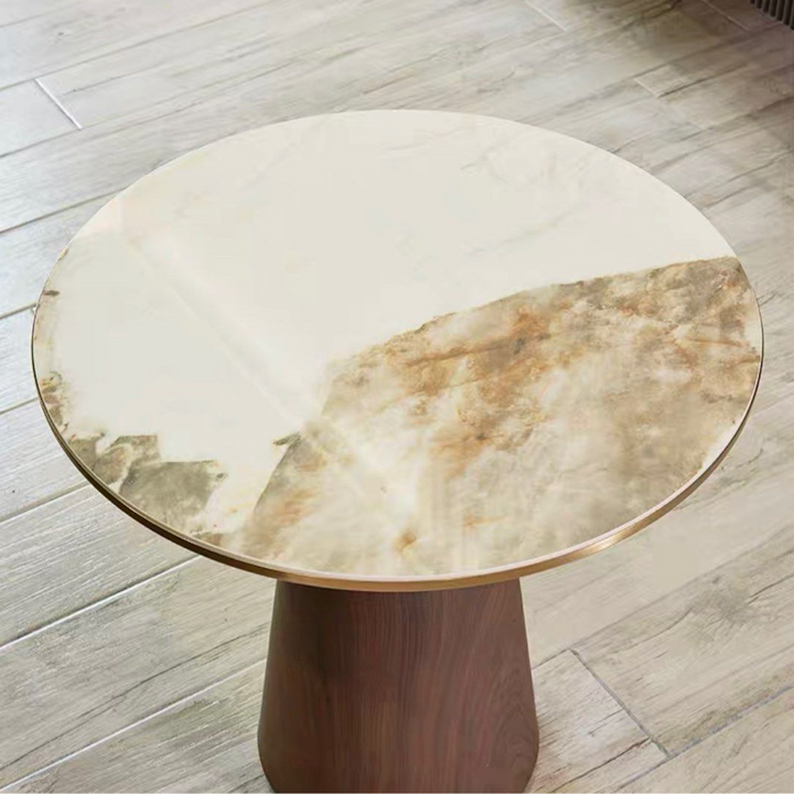 GENDRY Modern Marble Side Table