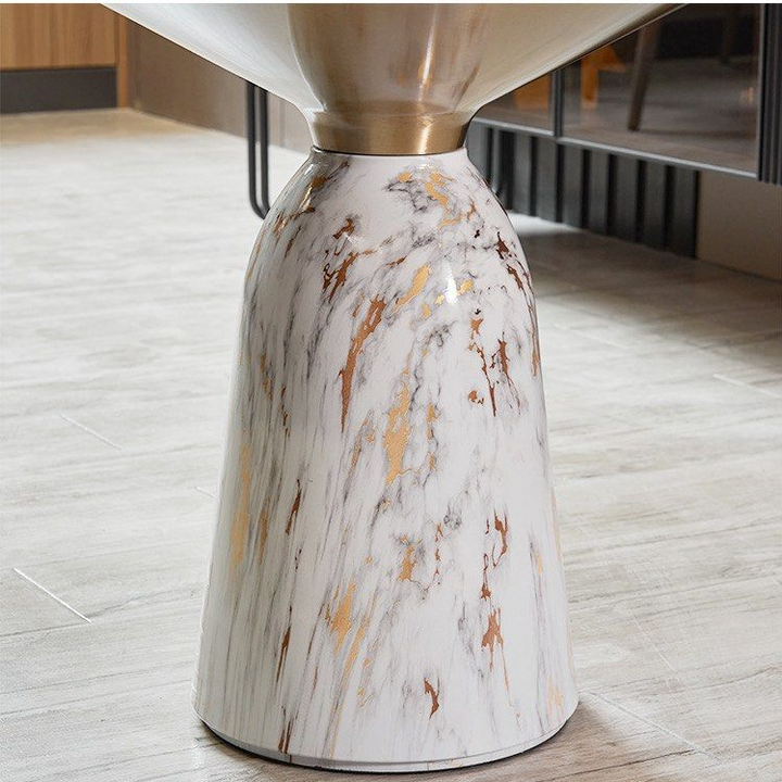 GENDRY Modern Marble Side Table