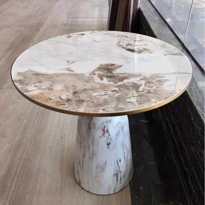 GENDRY Modern Marble Side Table
