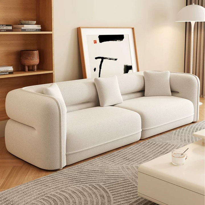 OLMARIS Modern Boucle Sofa