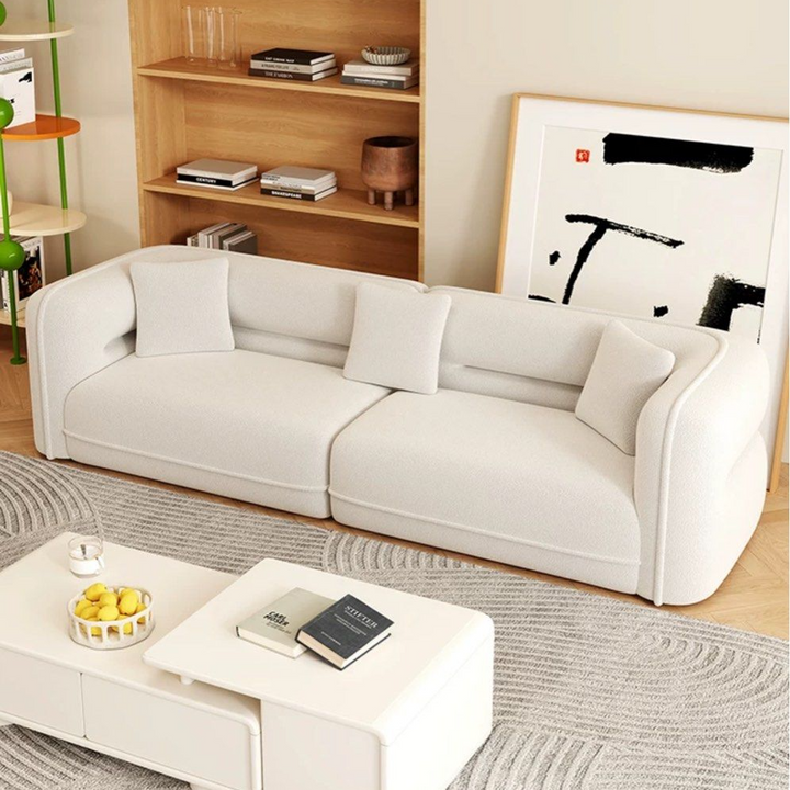 OLMARIS Modern Boucle Sofa