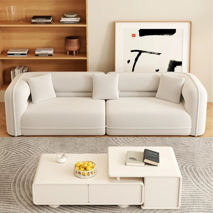 OLMARIS Modern Boucle Sofa