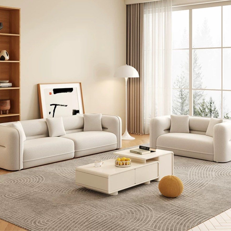 OLMARIS Modern Boucle Sofa