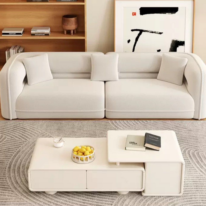 OLMARIS Modern Boucle Sofa