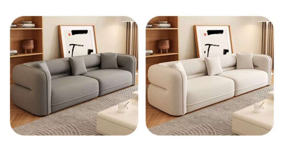 OLMARIS Modern Boucle Sofa