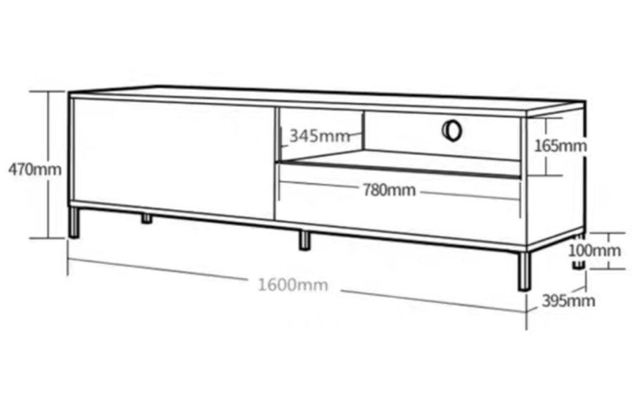 VORLON Modern Tv Console