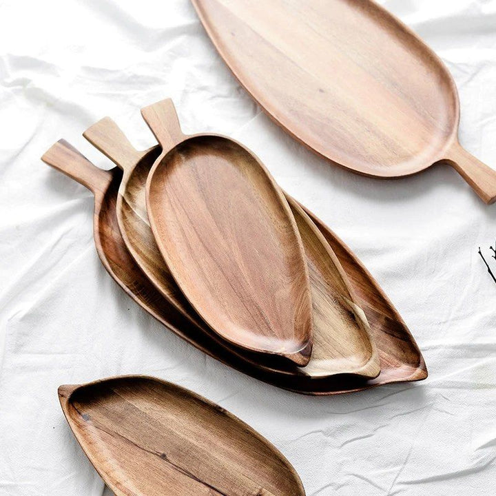 URBAN Acacia Solid Wood Serving Platter