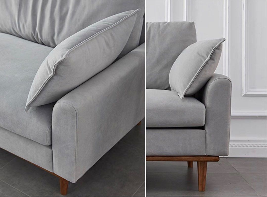 NEVORO Modern Fabric Sofa