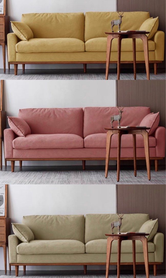NEVORO Modern Fabric Sofa