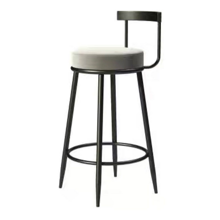 VEHI Modern Velvet Bar Stool