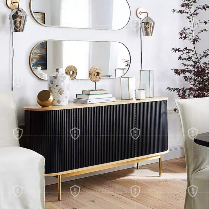 HOKYO Modern Solid Wood Sideboard
