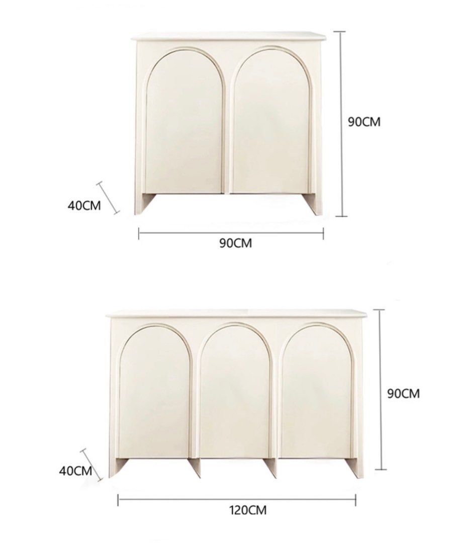 RIAN Rustic Sideboard Console Table
