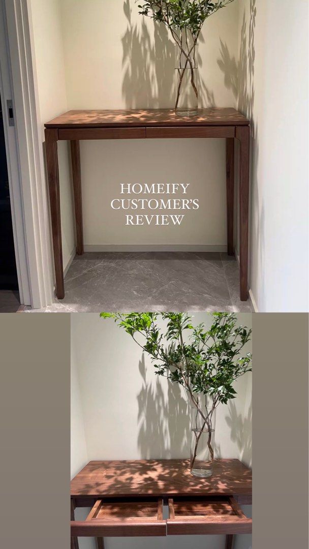 ANOUK Modern Wood Console Table