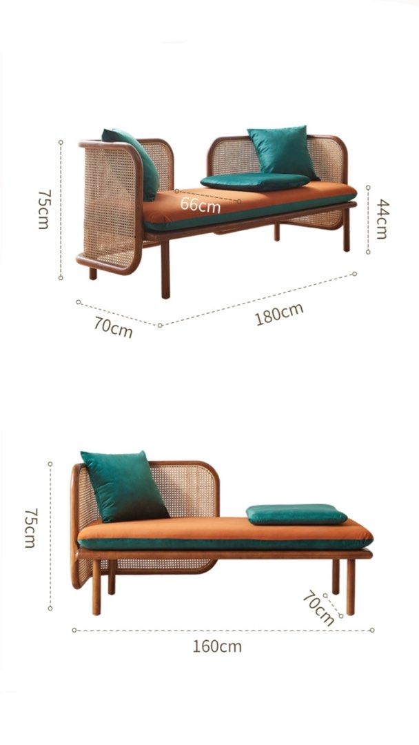 NOZUMI Japandi Rattan Sofa