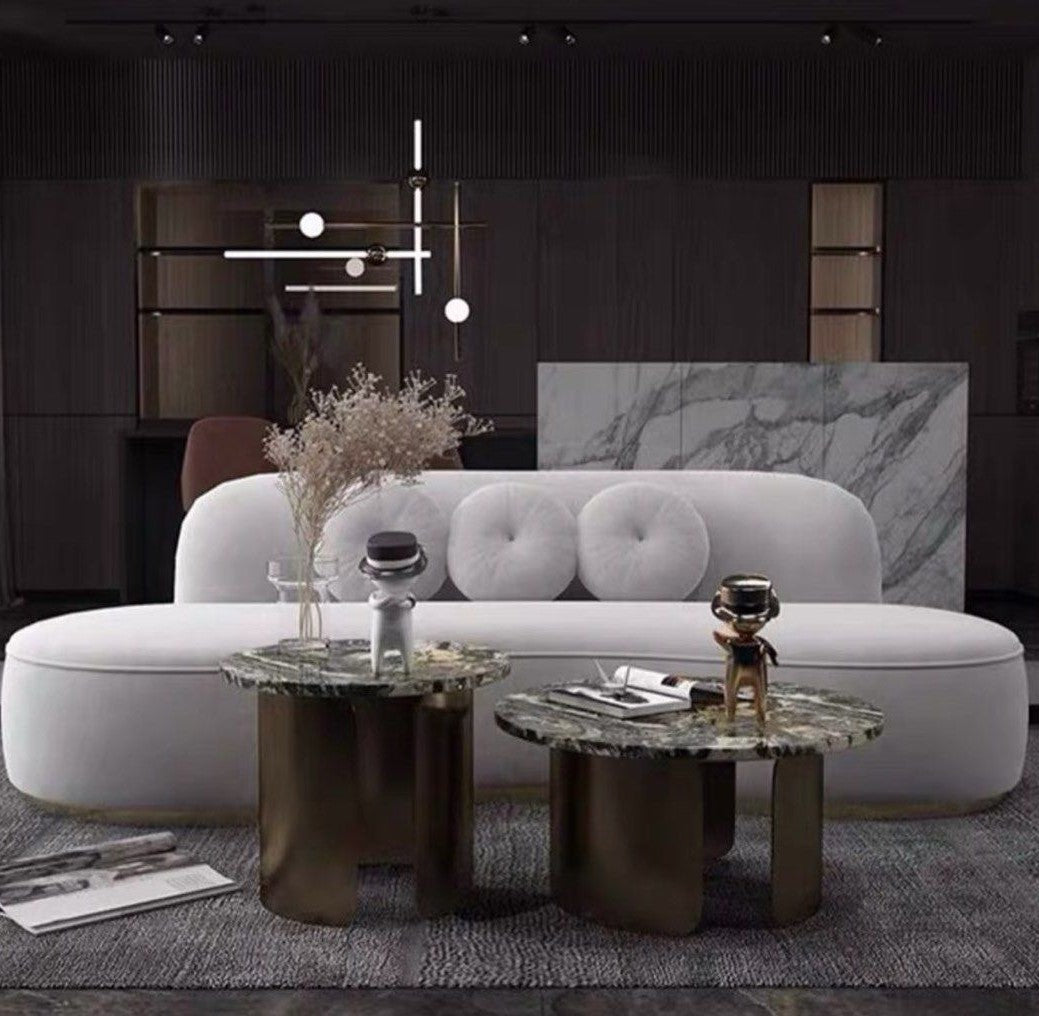 LAMORA Modern Velvet Sofa
