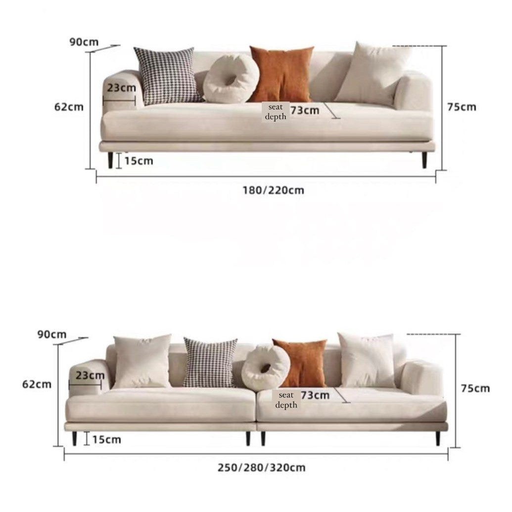 DRALIS Modern Fabric Sofa