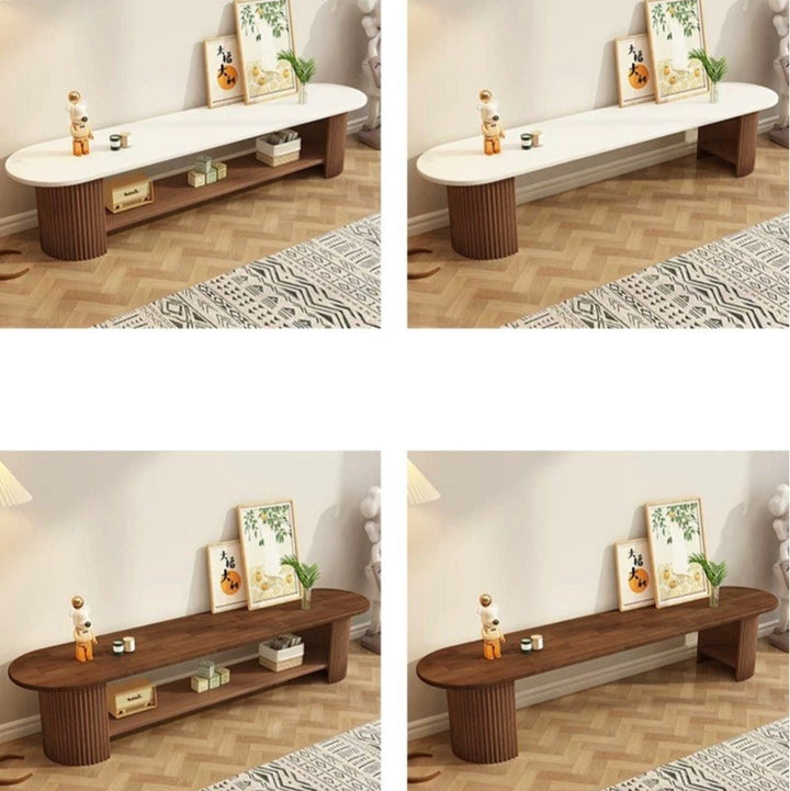BELIA Japandi Solid Wood TV Console
