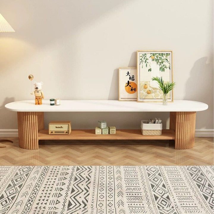 BELIA Japandi Solid Wood TV Console