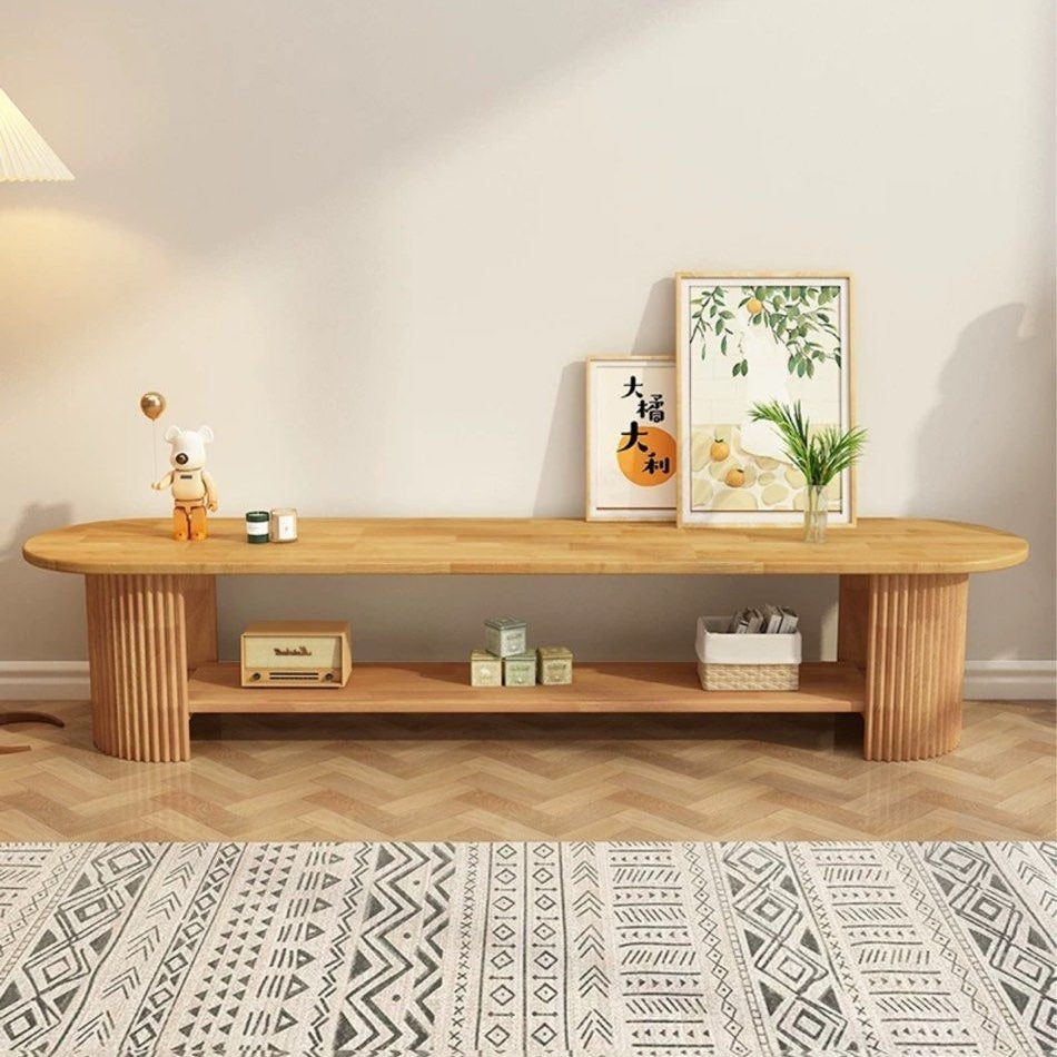 BELIA Japandi Solid Wood TV Console