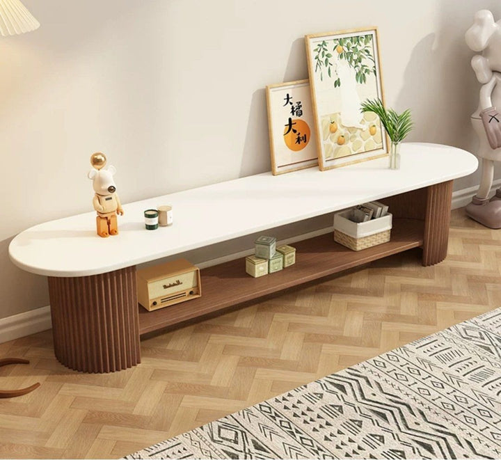 BELIA Japandi Solid Wood TV Console