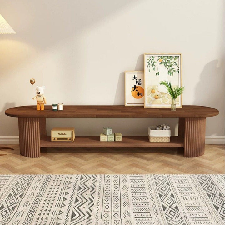 BELIA Japandi Solid Wood TV Console