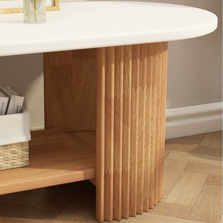 BELIA Japandi Solid Wood TV Console