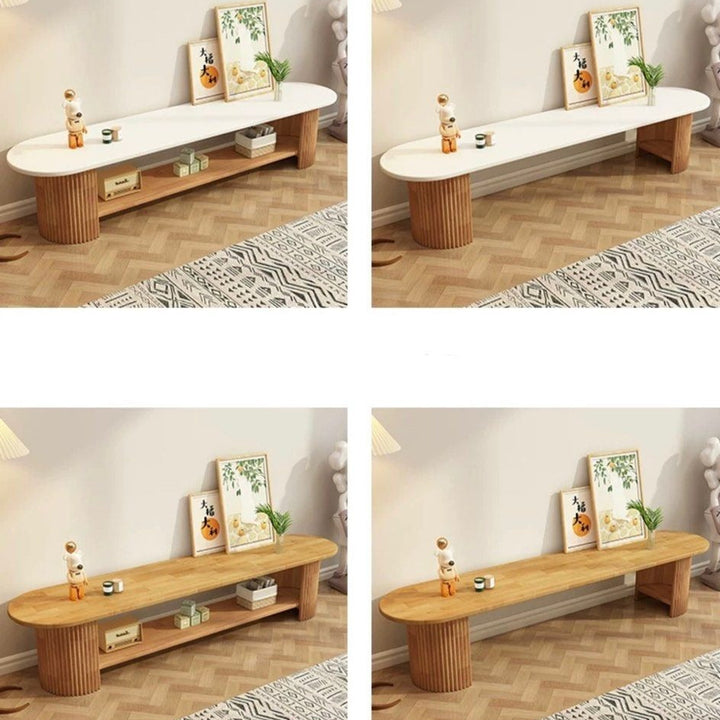 BELIA Japandi Solid Wood TV Console