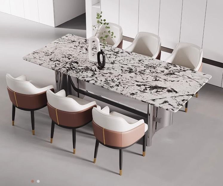 FONTAINE Modern Leather Dining Chair