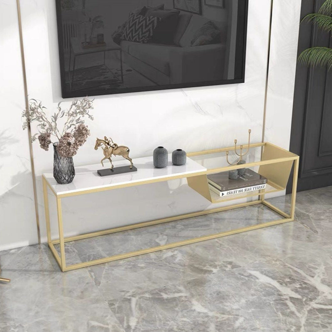 DROMA Modern Marble TV Console