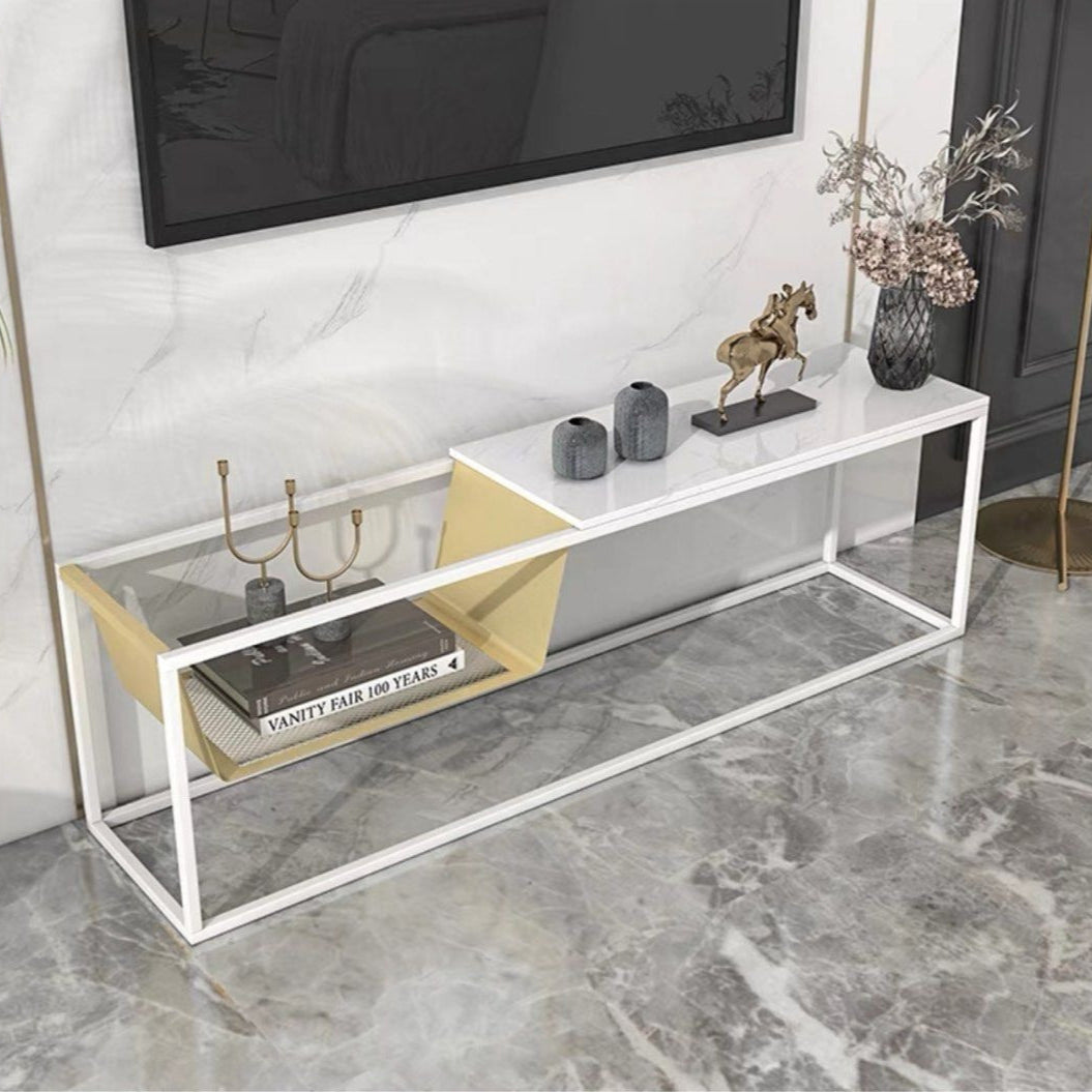 DROMA Modern Marble TV Console